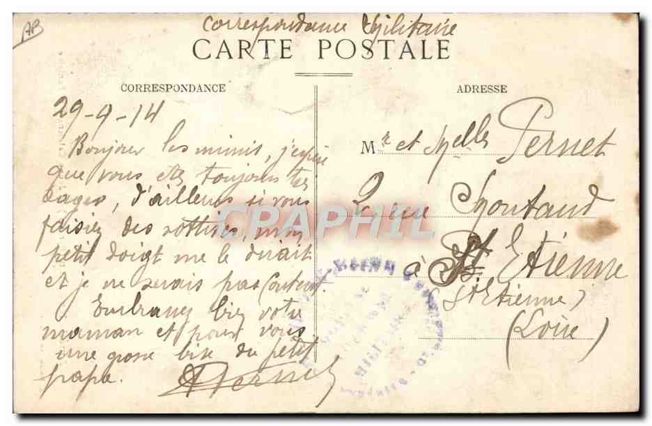 CPA Folklore Amelie les Bains Jeune catalane a la fontaine — Verso