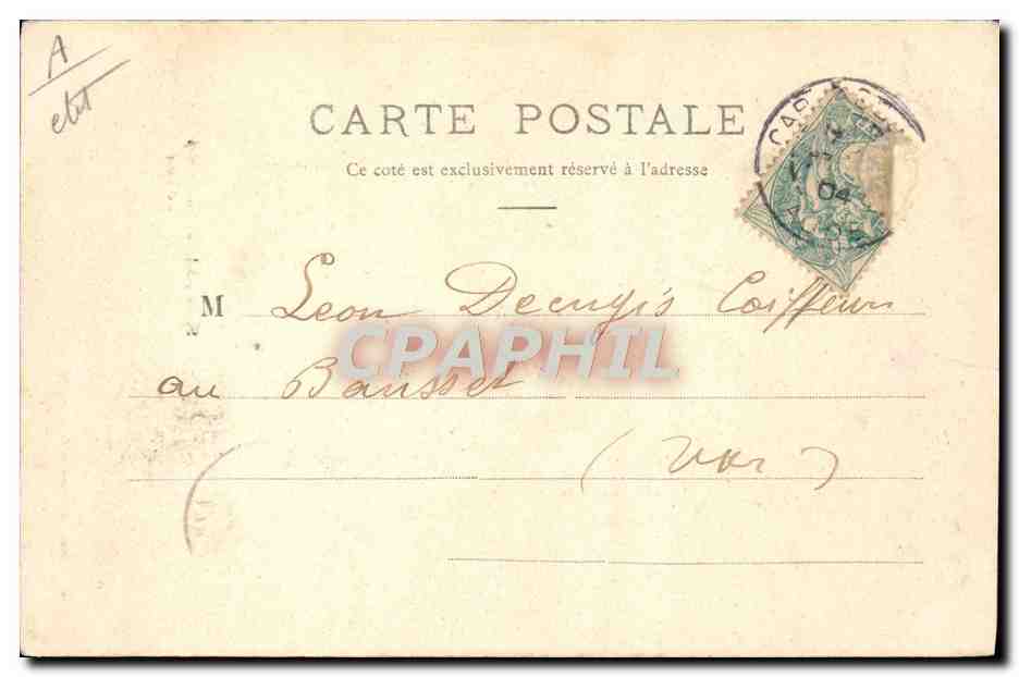 CPA Folklore Scene catalane Le flirt  — Verso