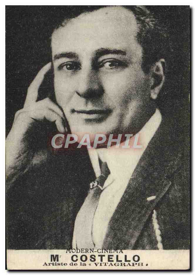 CPM Cinema Mr Costello Artiste de la Vitagraph 