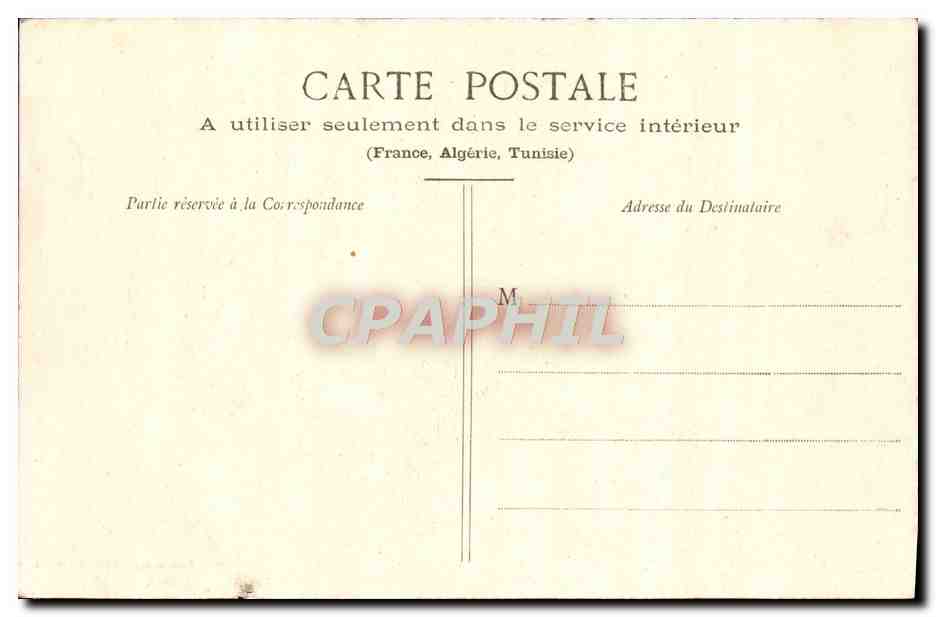 CPA Versailles Palais Du Grand Trianon Chambre de Napoleon 1er — Verso