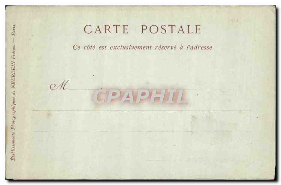 CPA Versailles Petits Appartements De Marie Antoinette Le boudoir — Verso