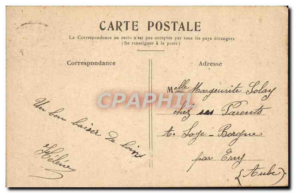 CPA Versailles Petit Trianon Le Temple De I'Amour — Verso