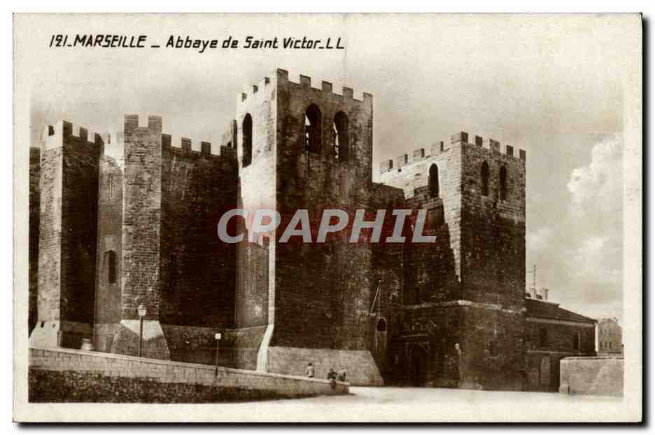 CPA Marseille Abbaye De Saint Victor