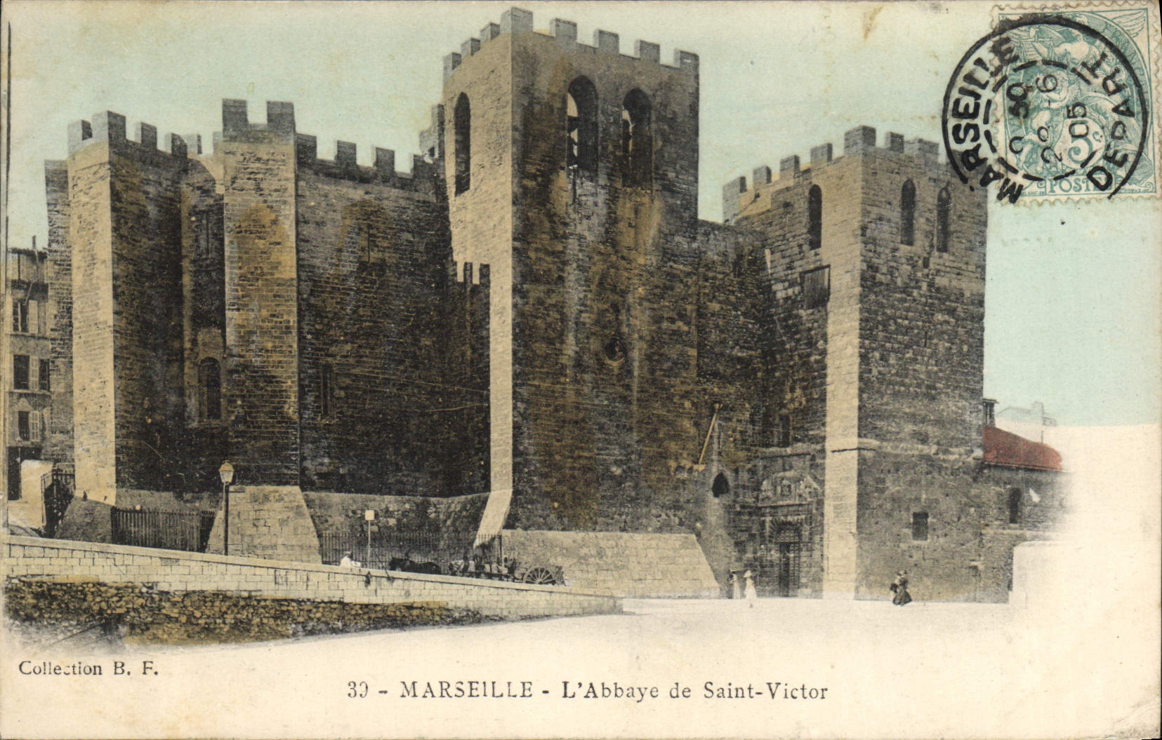 CPA Marseille Abbaye De Saint Victor