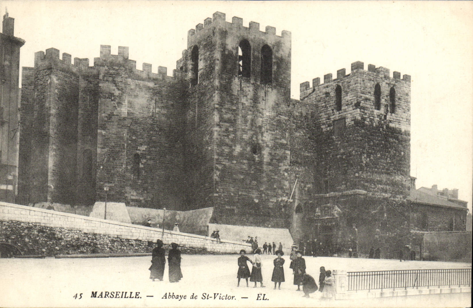CPA Marseille Abbaye De Saint Victor