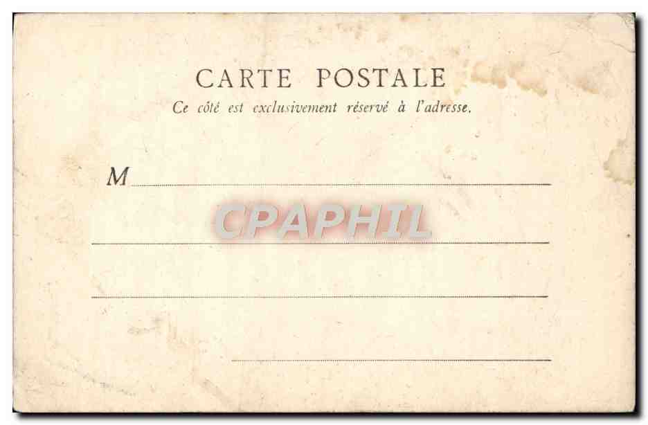 CPA Marseille Funiculaire De ND de La Garde — Verso