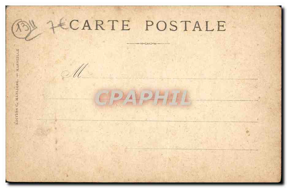 Marseille — La Cathédrale — Édition C. Maillière, n°4 — Reverso