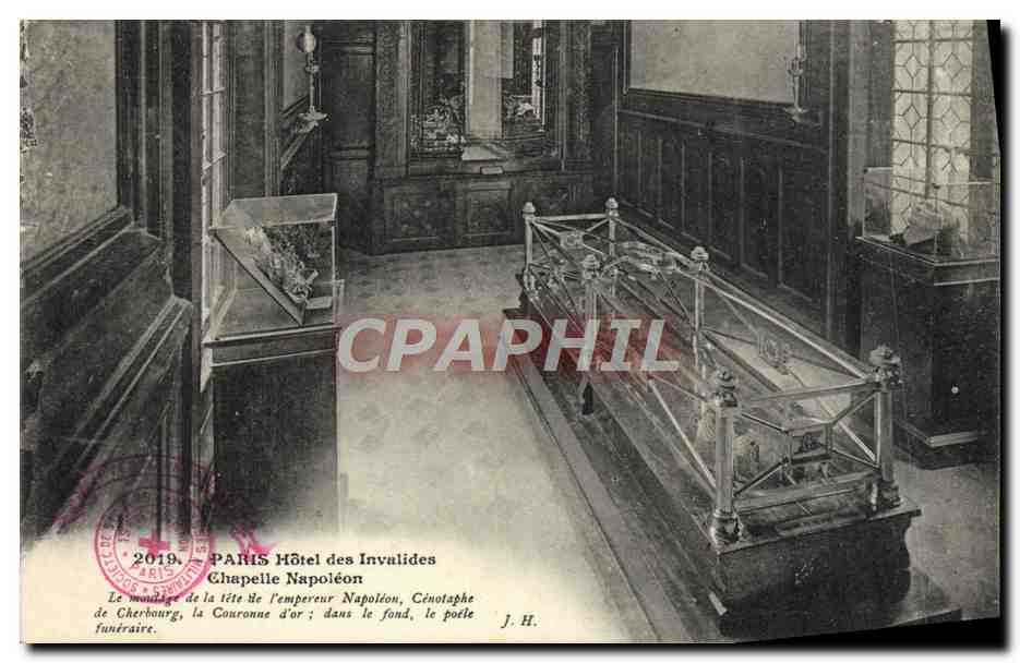 CPA Paris Hotel Des Invalides Chapelle Napoleon