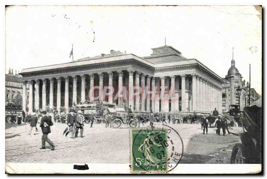CPA Paris Palais de la Bourse