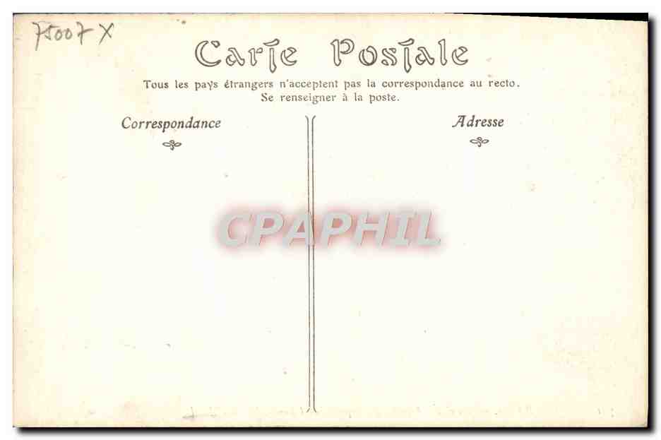 CPA Paris Hotel Des Invalides Chapelle Saint Louis Grille d'autel — Verso