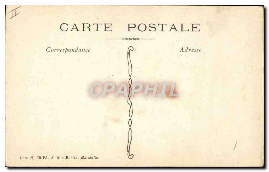 CPA Militaria Lully dans le role de J Garibaldi  — Rückseite