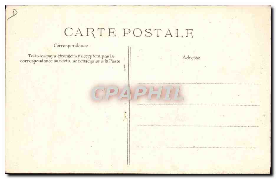 Inwijding van de Garibaldi-statue — 13 juli 1907 — M. A. Lefèvre geeft een toespraak — Achterkant