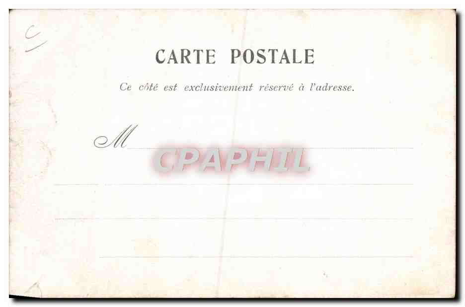 Caricature de François Coppée — saint avec harpe — peinture de Sirat, Déposé-Paris — Reverso