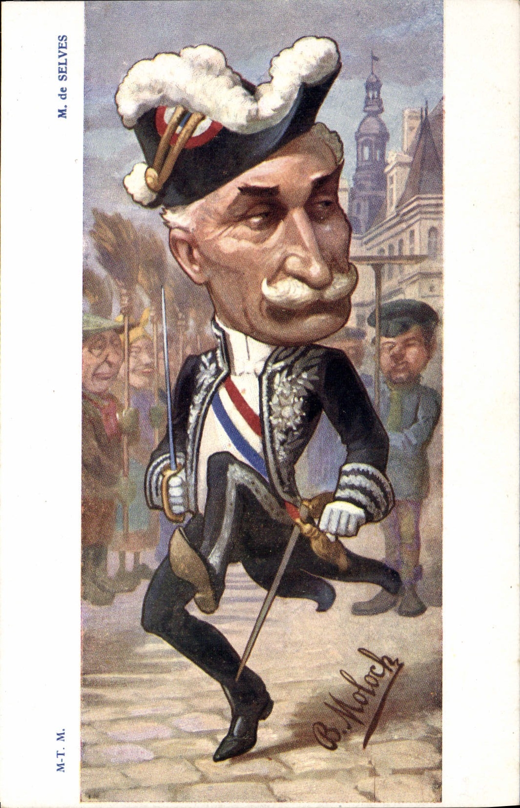 M. de SELVES — Caricature — B. Moloch