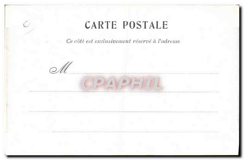 M. de SELVES — Caricature — B. Moloch — Reverso
