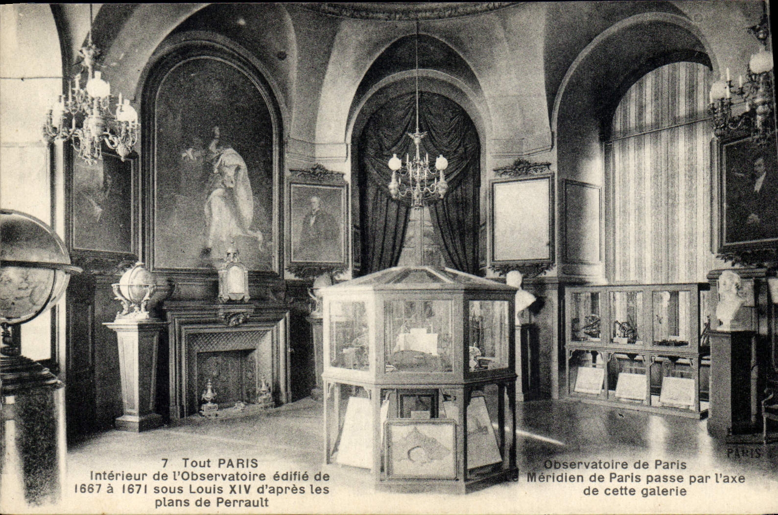 CPA Tout Paris Interieur de l'Observatoire 