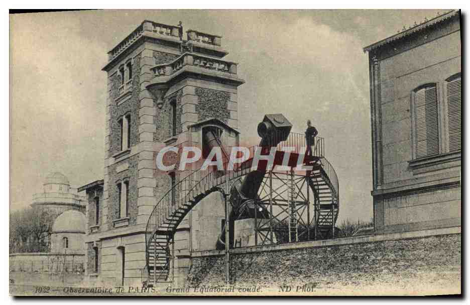 Observatoire de Paris — Grand Équatorial coude — ND Phil.