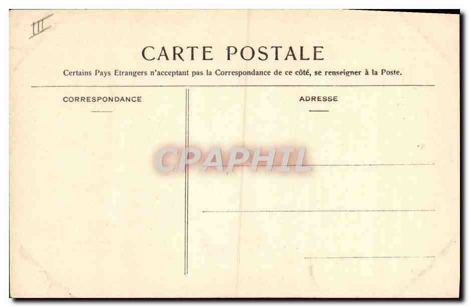 CPA Aix les Bains Observatoire scientifique sur la colline de Treserve  — Rückseite