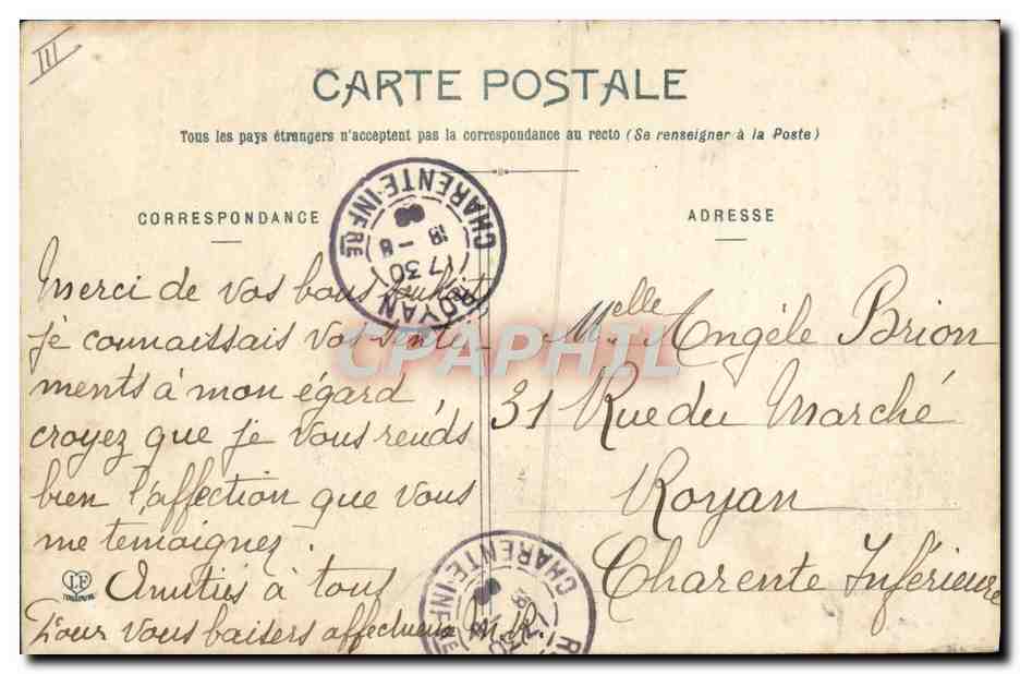 CPA Toulouse L'Observatoire  — Rückseite