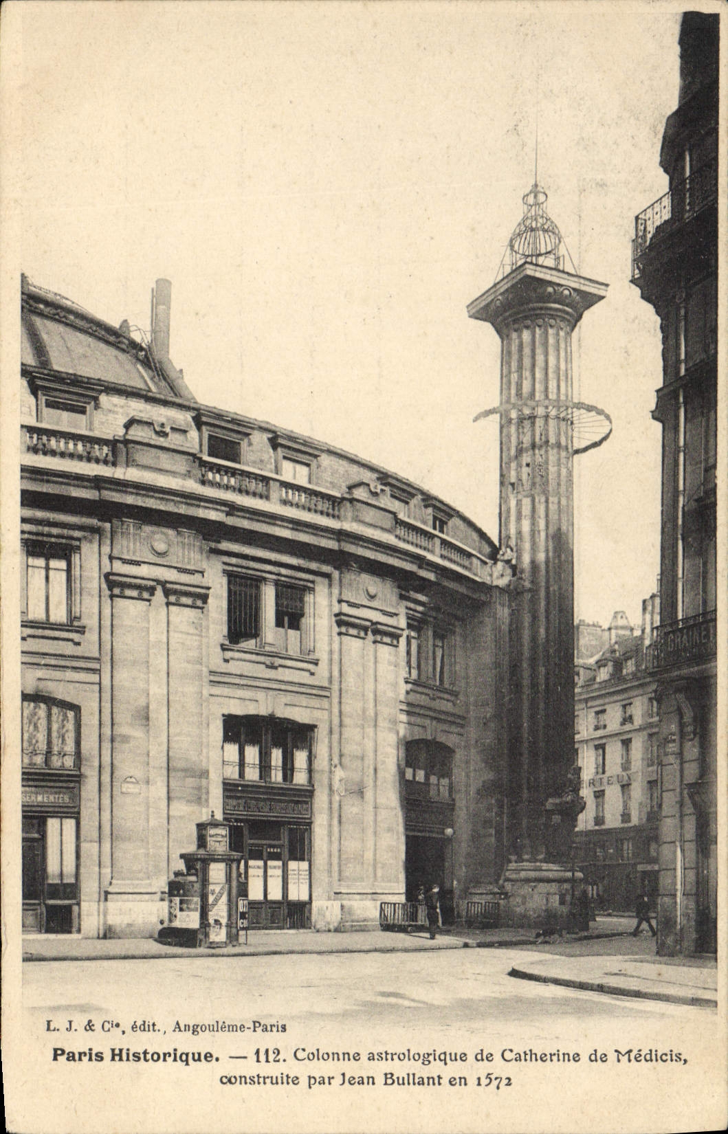CPA Paris Colonne astrologique de Catherine de Medicis 