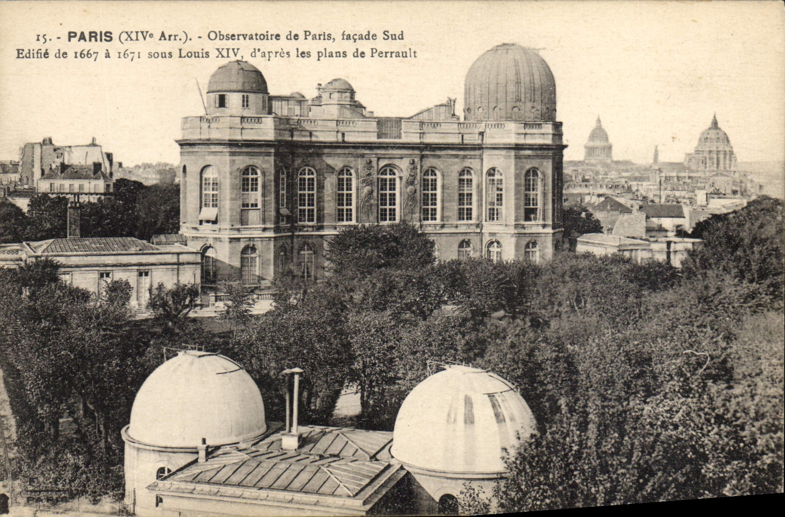 CPA Paris Observatoire de Paris Facade Sud