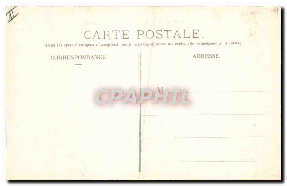 CPA Paris L'Observatoire Vue generale — Rückseite