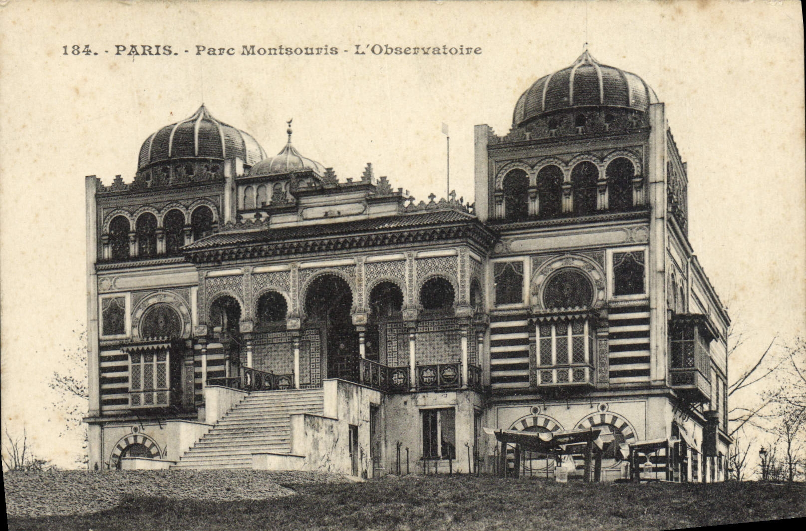 CPA Parc Montsouris L'Observatoire 