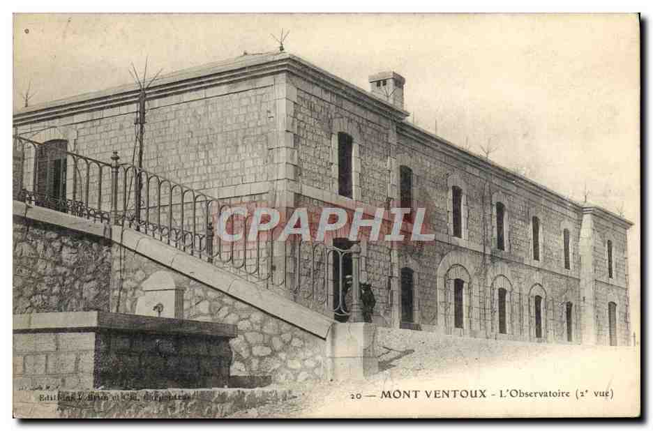 CPA Mont Ventoux L'Observatoire 