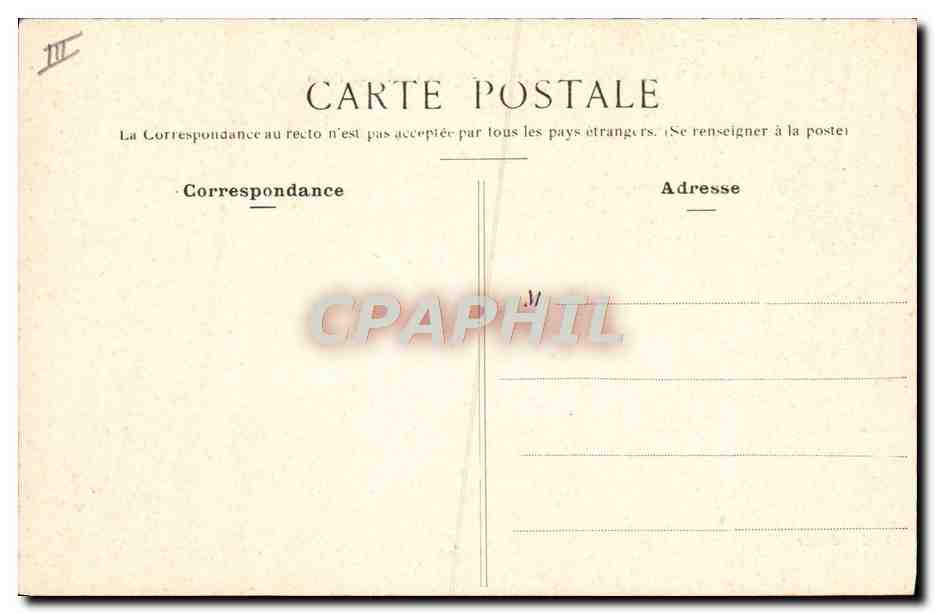 CPA Paris Observatoire de Paris — Rückseite
