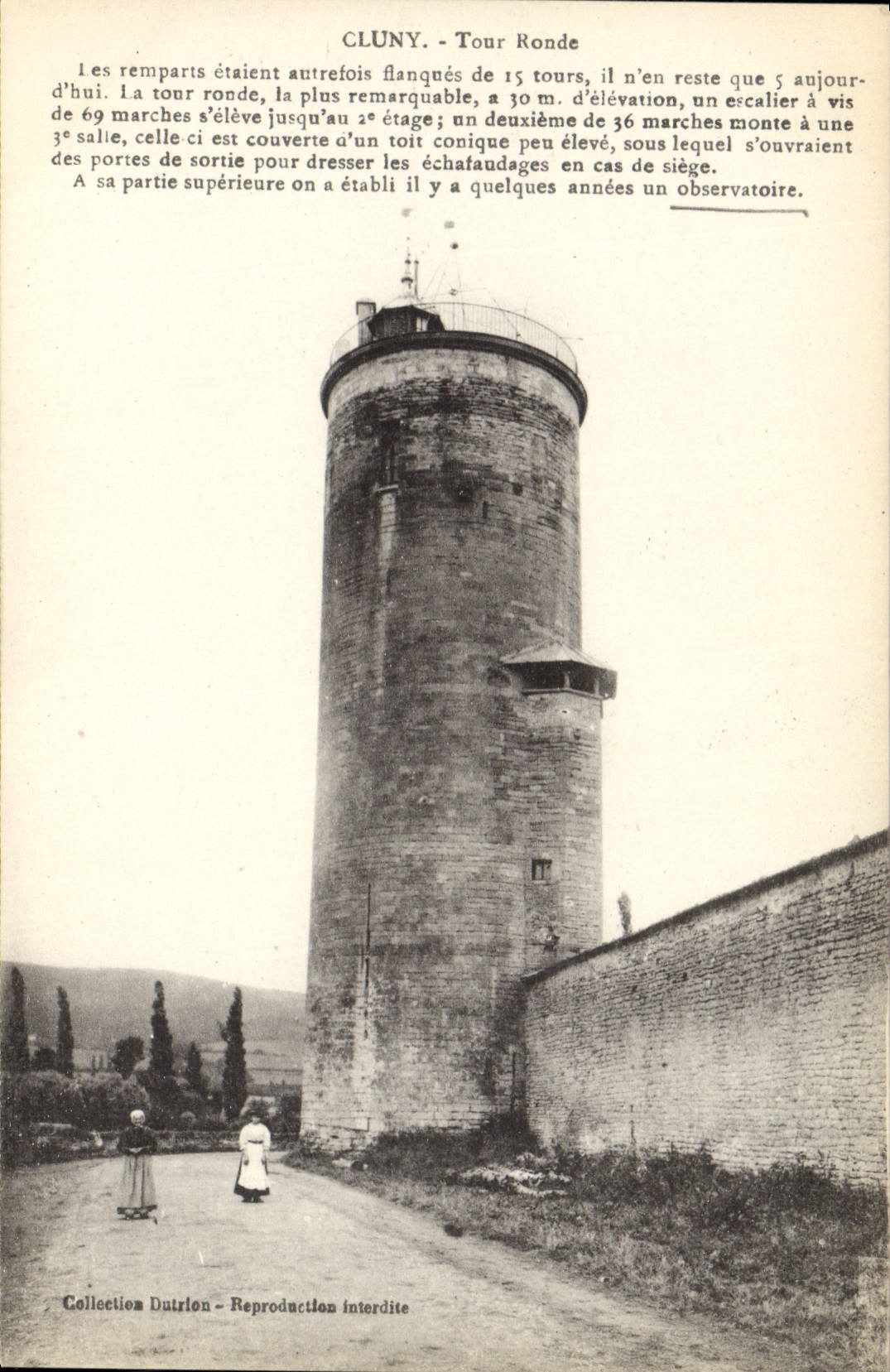 Cluny - Tour Ronde — Collection Durflon