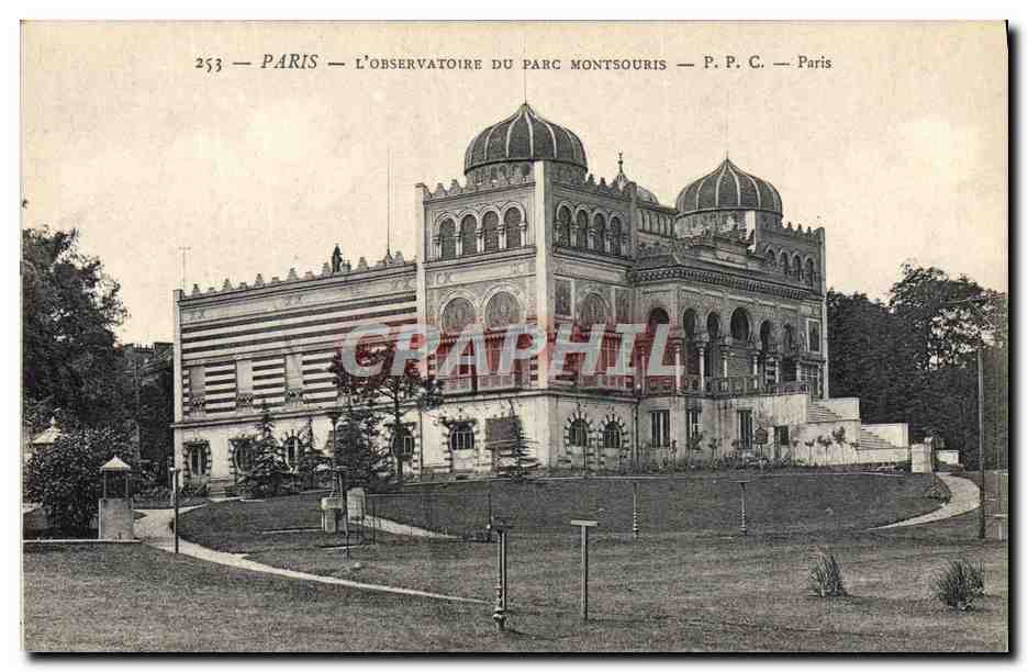 CPA Paris L'Observatoire du Parc Montsouris