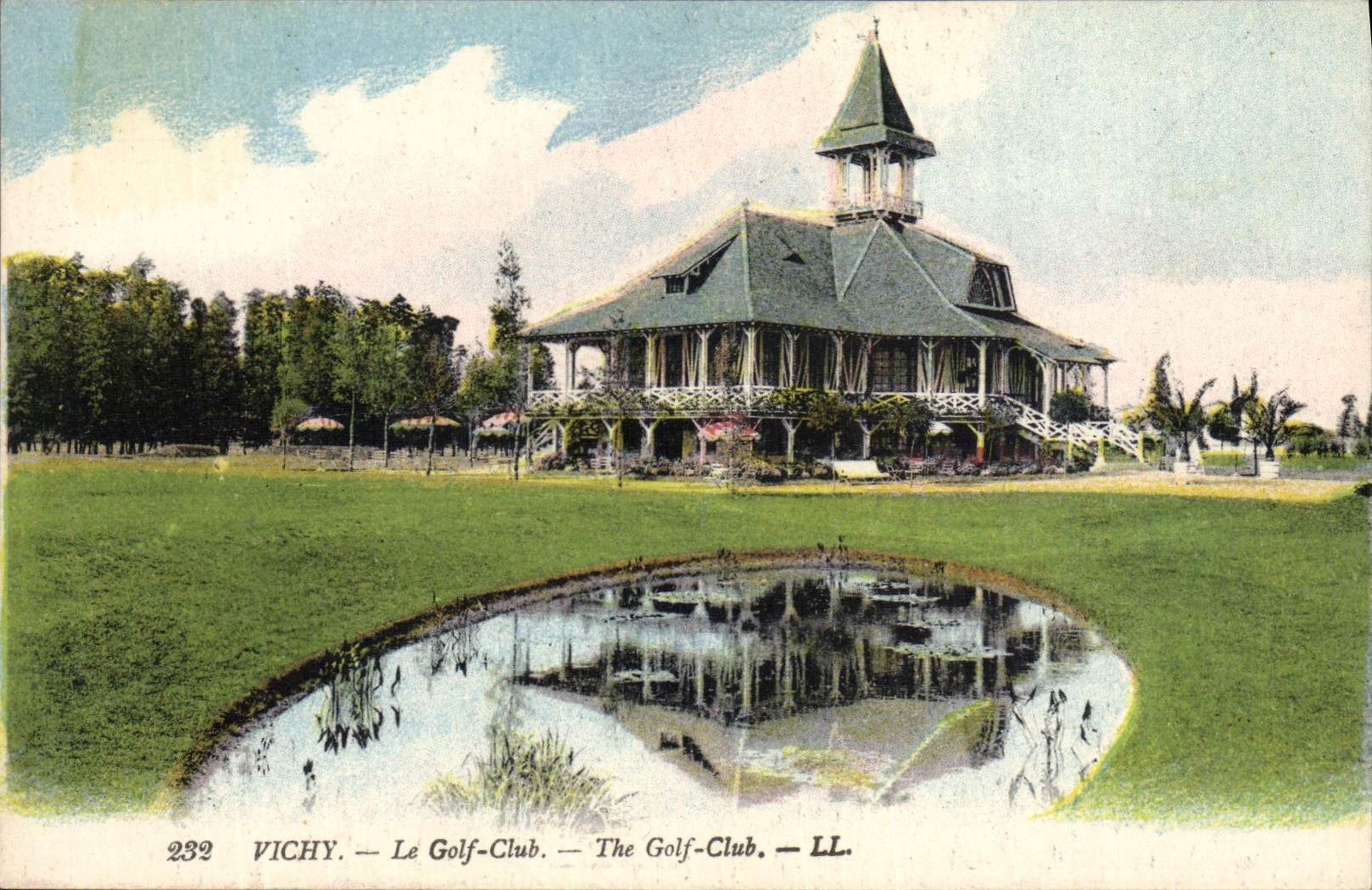 Vichy — Le Golf-Club — éditeur Lévy Frères, n° 232