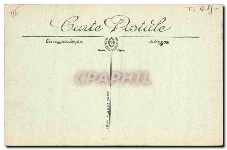 Vichy — Le Golf-Club — éditeur Lévy Frères, n° 232 — Verso