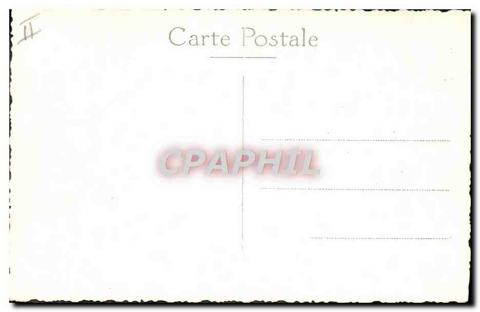 CARTE PHOTO Maquette Bateau  — Rückseite