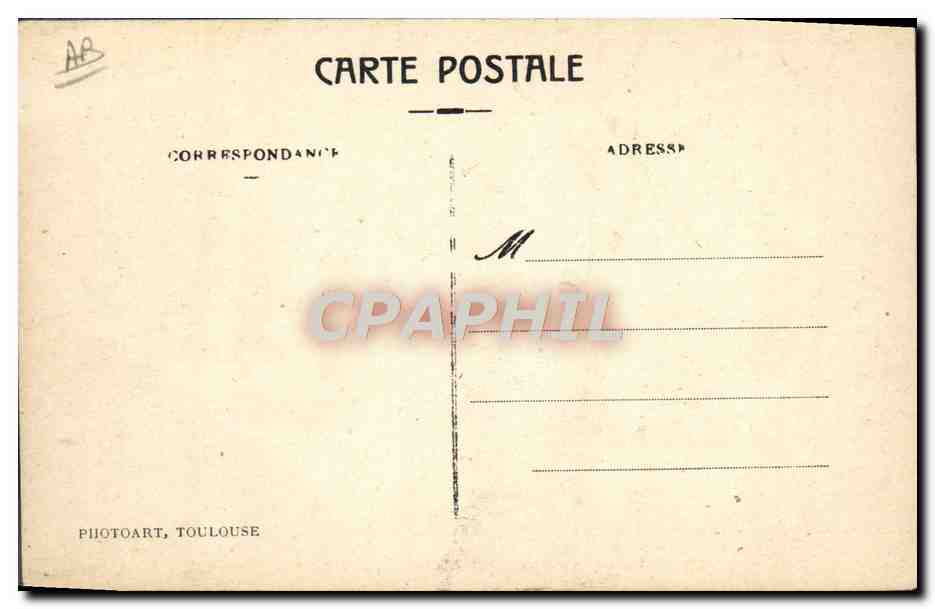 CPA Bateau Paquebot Atlantique en chargement Bordeaux — Verso