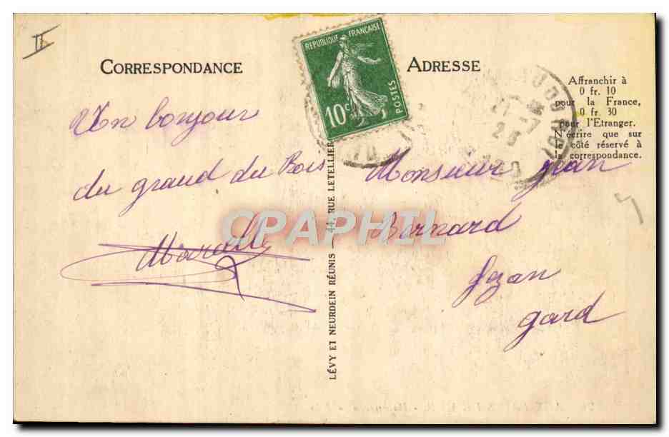 CPA Folklore Maillot de Bains Femme  — Verso