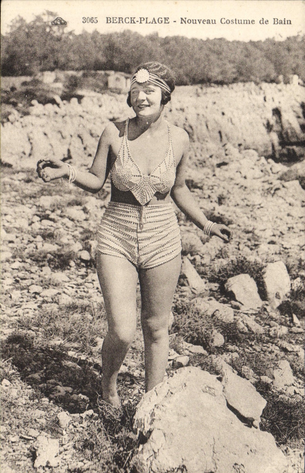 Berck-Plage - Nouveau Costume de Bain - Éditeur CPAPHIL, n° 3065