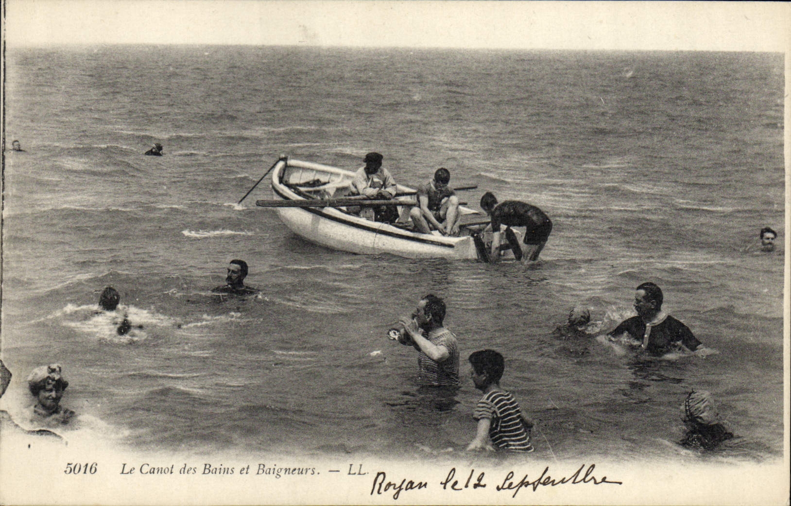 Le Canot des Bains et Baigneurs — Royan — LL, n°5016