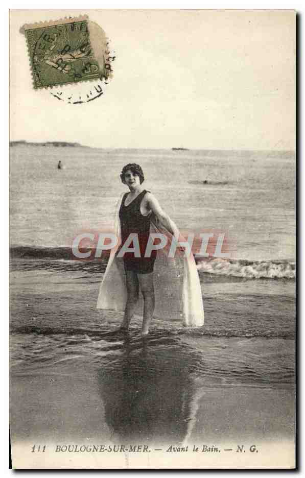Boulogne-sur-Mer — Avant le Bain — N. G. — N° 111
