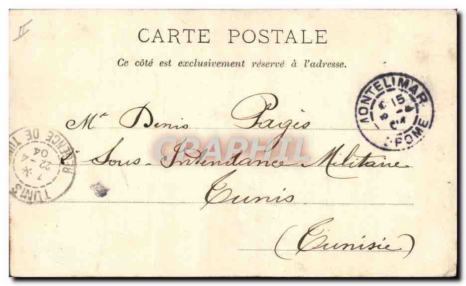 CPA Elephant Femme Fantaisie  — Rückseite