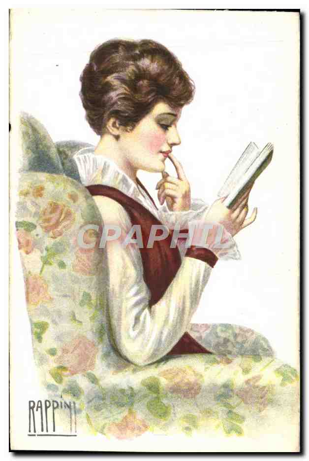 CPA Fantaisie Illustrateur Rappini Femme