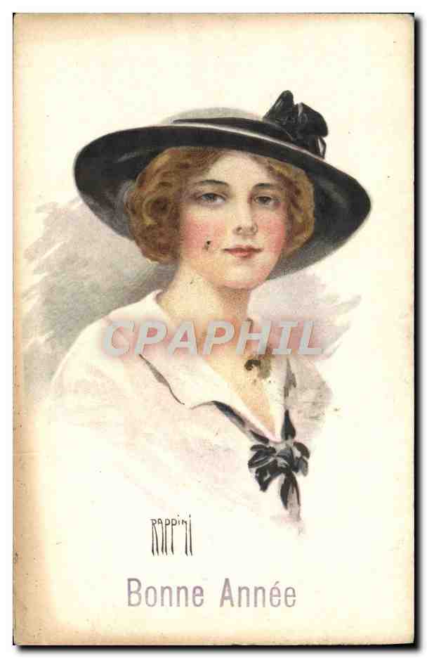 CPA Fantaisie Illustrateur Rappini Femme