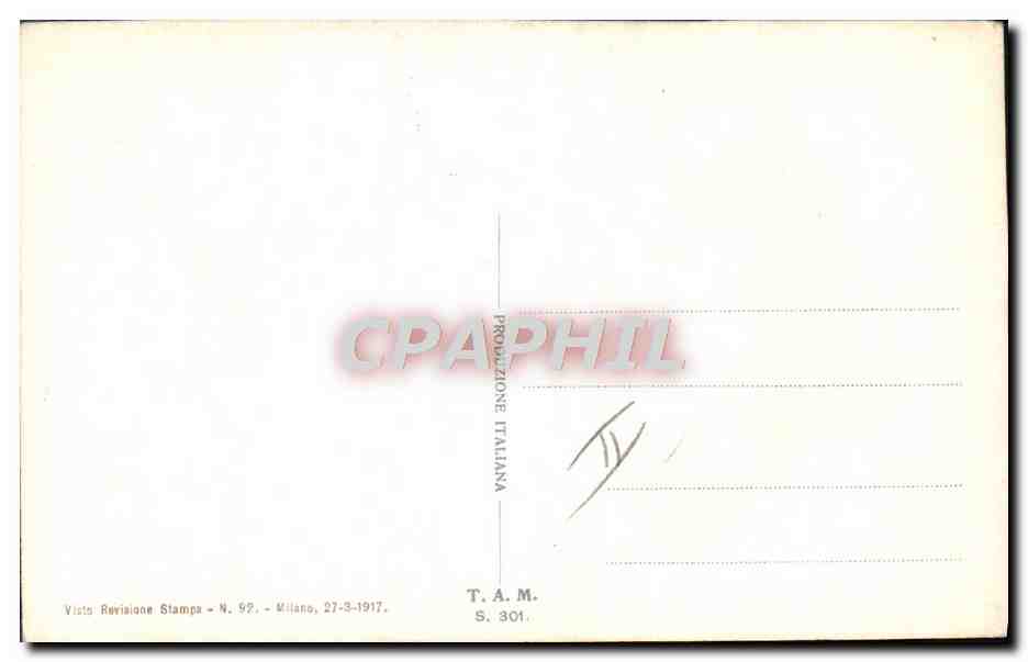 CPA Fantaisie Illustrateur Rappini Femme — Rückseite