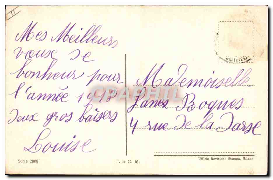 CPA Fantaisie Illustrateur Enfants Agnes Richardson — Rückseite