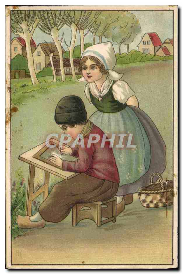 CPA Fantaisie Illustrateur Agnes Richardson Enfants