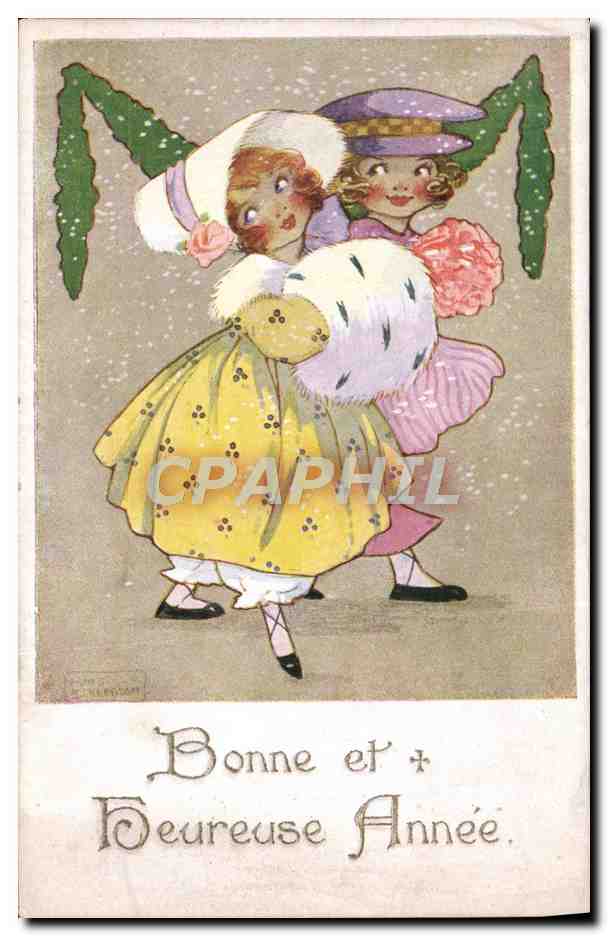 CPA Fantaisie Illustrateur Agnes Richardson Enfants