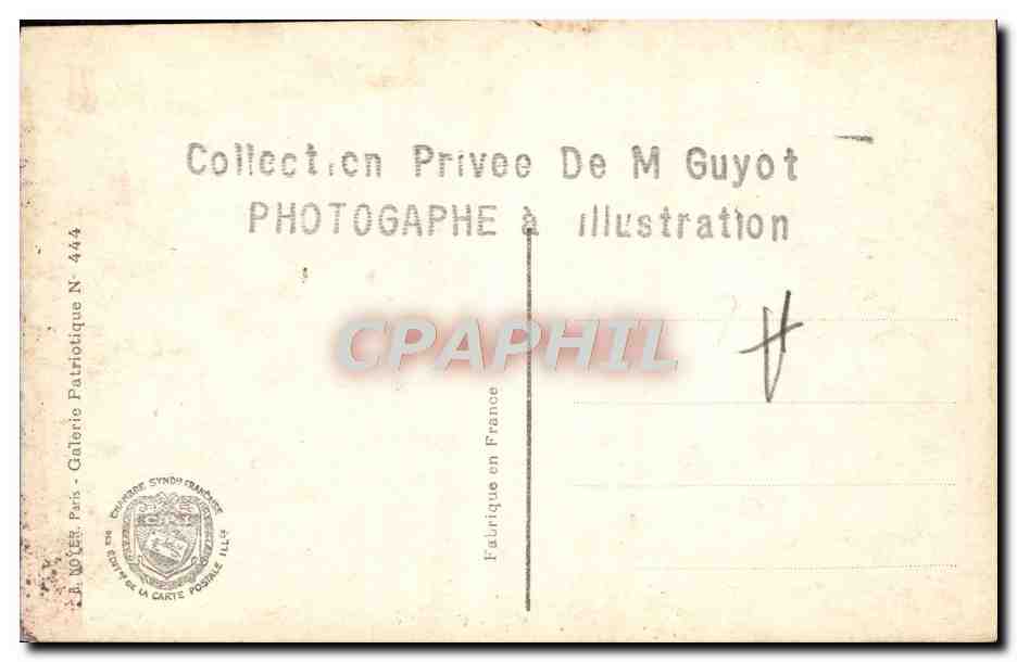 Gebed in Coëtouidan — Instantane foto genomen in de ochtend — Galerie Patriotique N° 444 — Achterkant