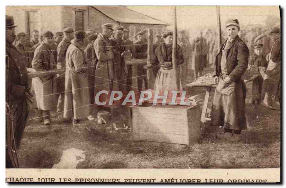 Prigionieri in campo — miglioramento del loro vitto — Galerie Patrioticque, Parigi