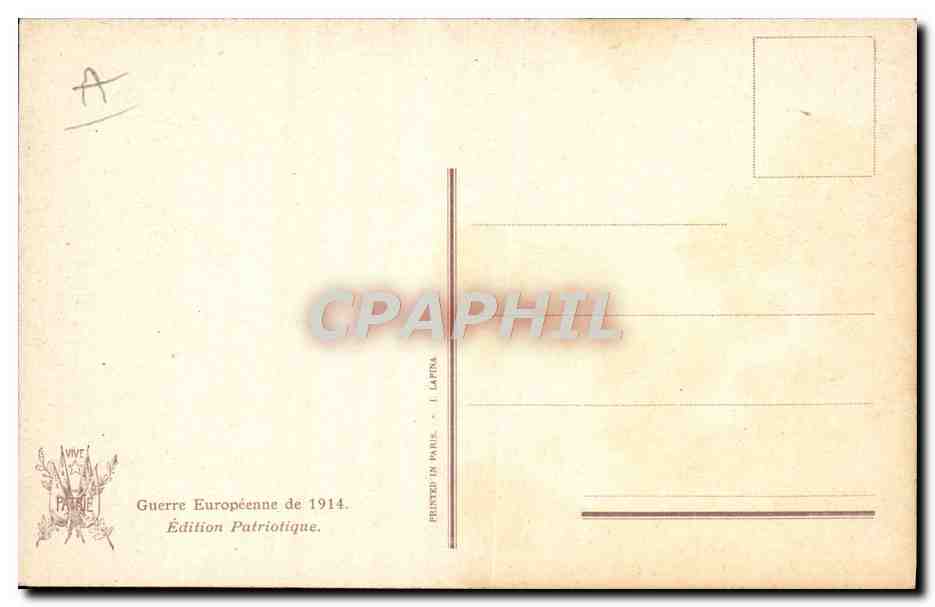 Prisonnier Allemand transformé en bûcheron — Angleterre, 1928 — Verso