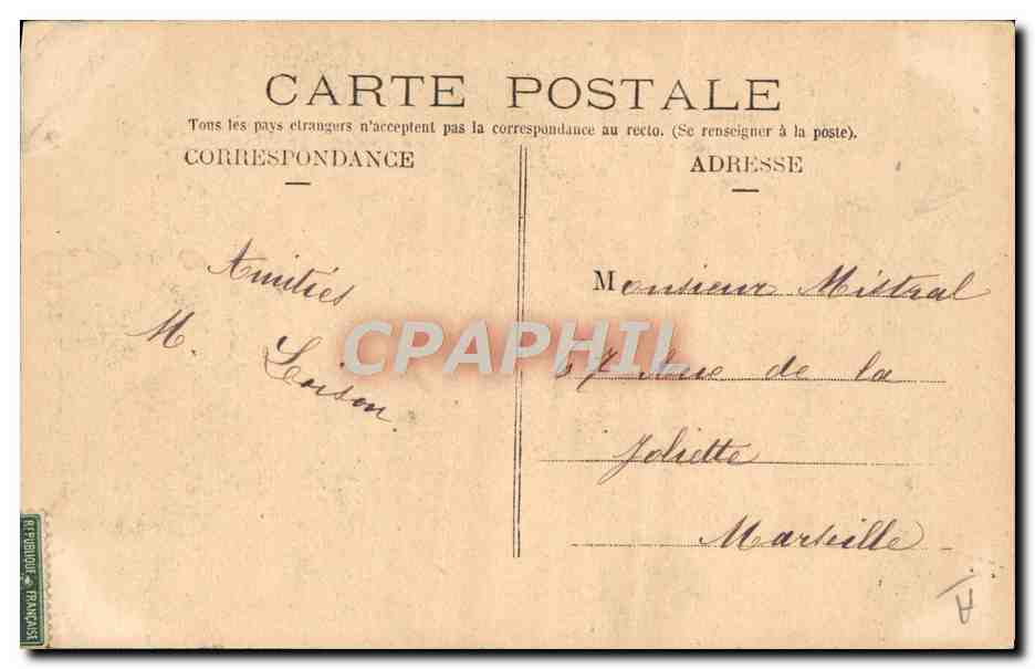 CPA Folklore Les Pyrenees Montagnarde — Verso